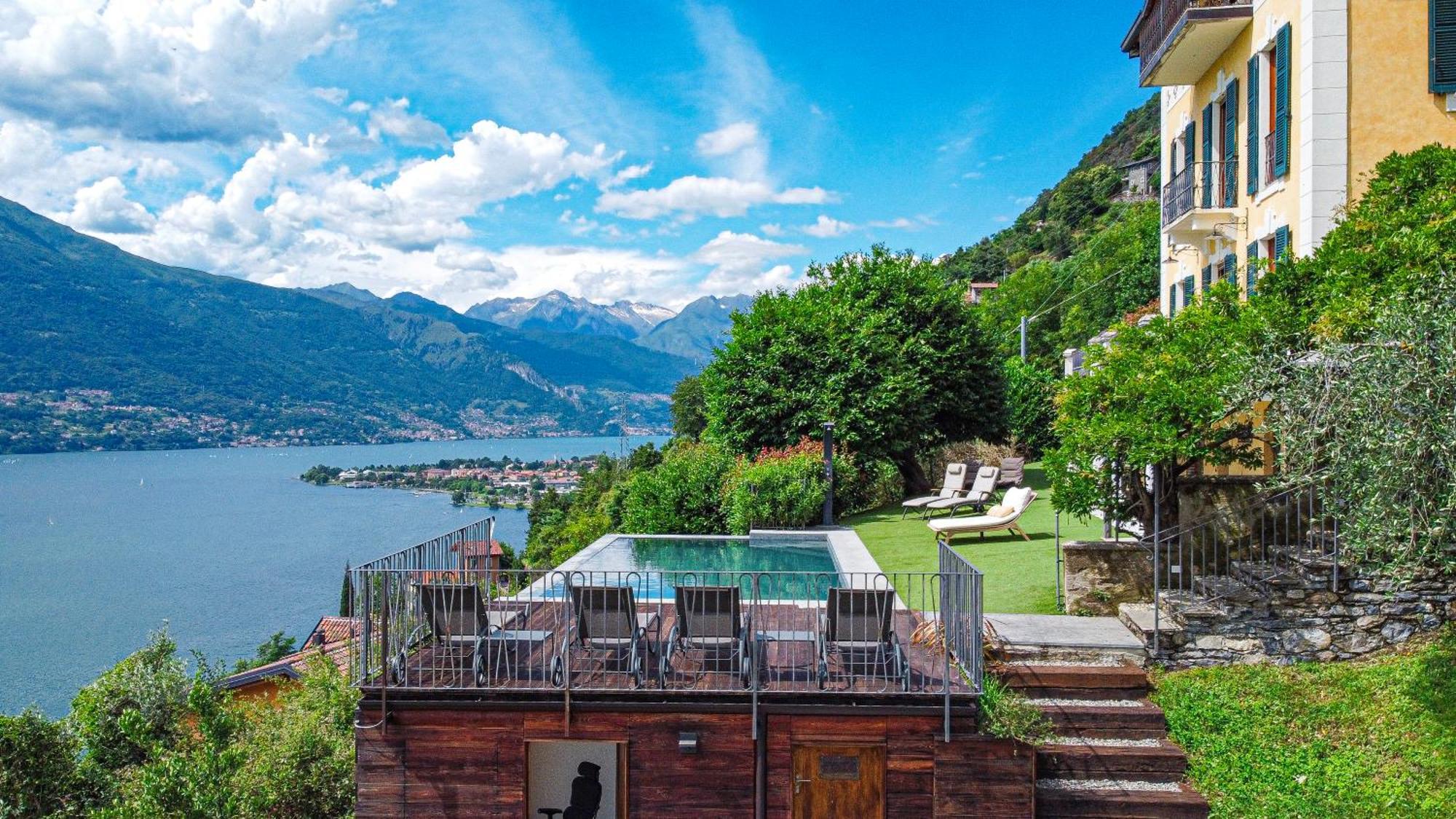 La Wally - 4 Bedroom Villa With Pool & Lake View Bellano Exterior foto