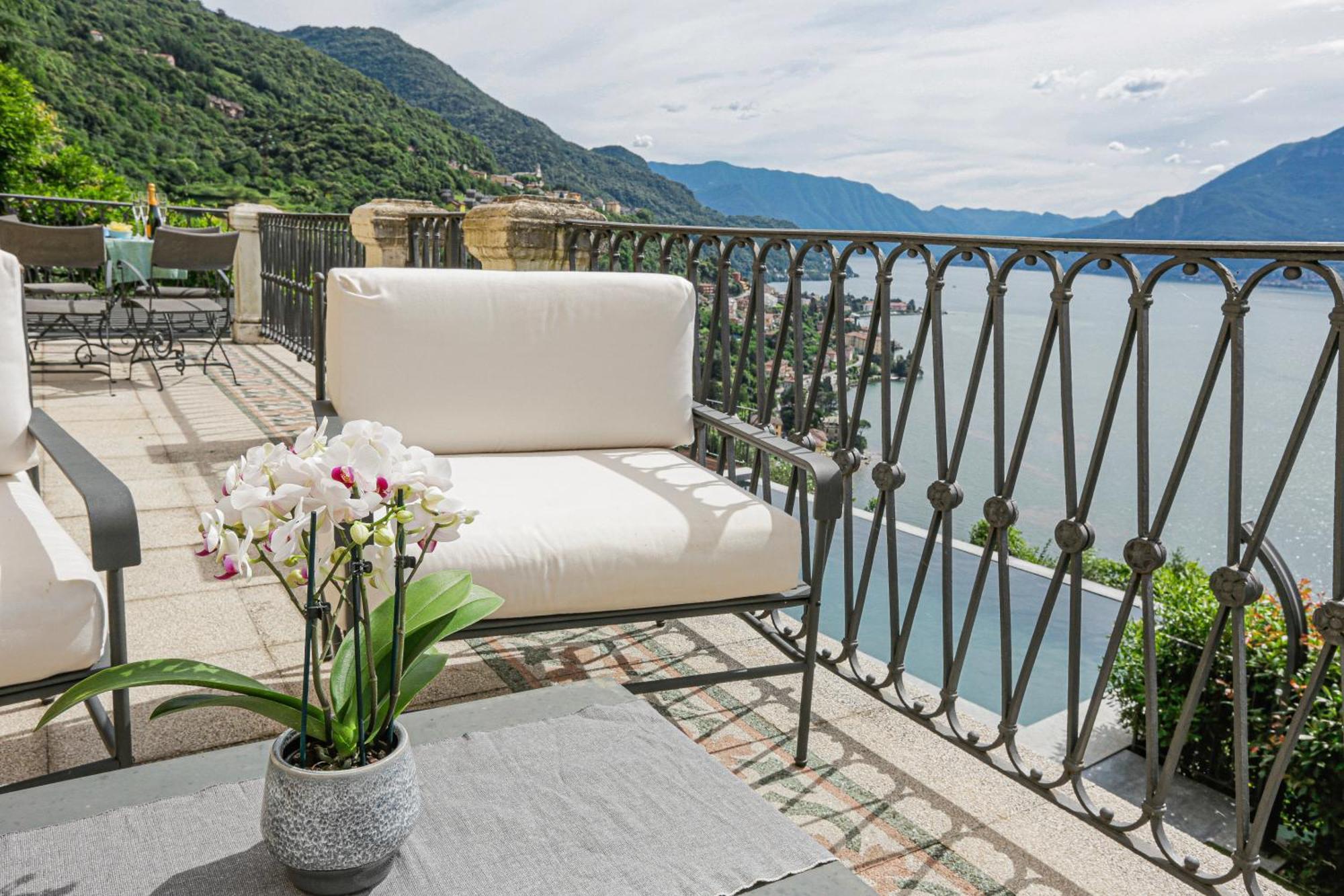 La Wally - 4 Bedroom Villa With Pool & Lake View Bellano Exterior foto