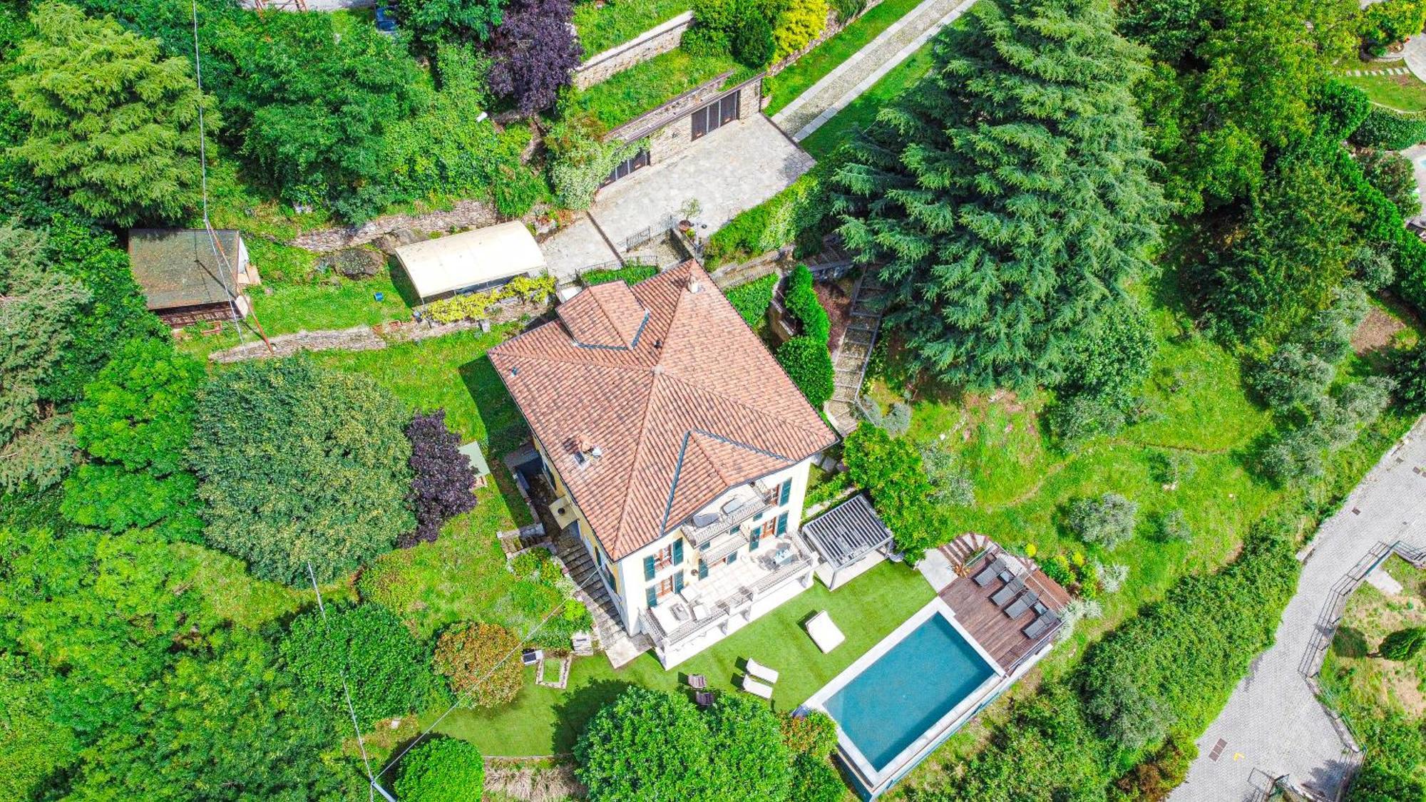 La Wally - 4 Bedroom Villa With Pool & Lake View Bellano Exterior foto