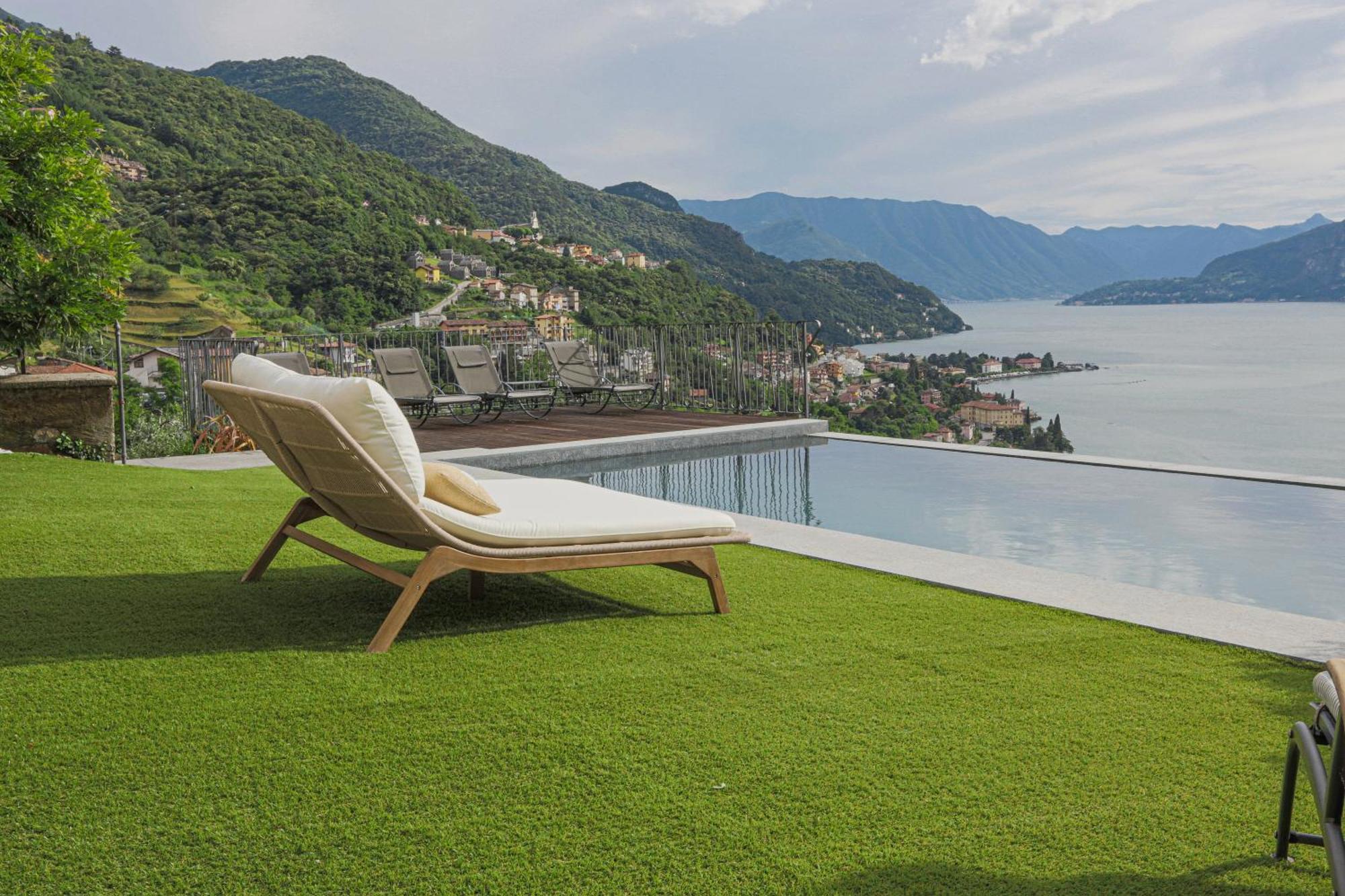 La Wally - 4 Bedroom Villa With Pool & Lake View Bellano Exterior foto