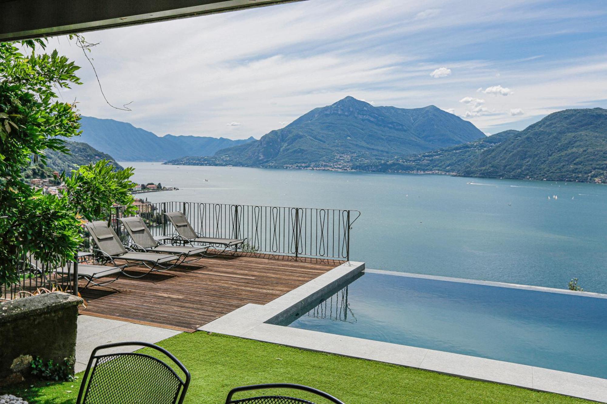 La Wally - 4 Bedroom Villa With Pool & Lake View Bellano Exterior foto