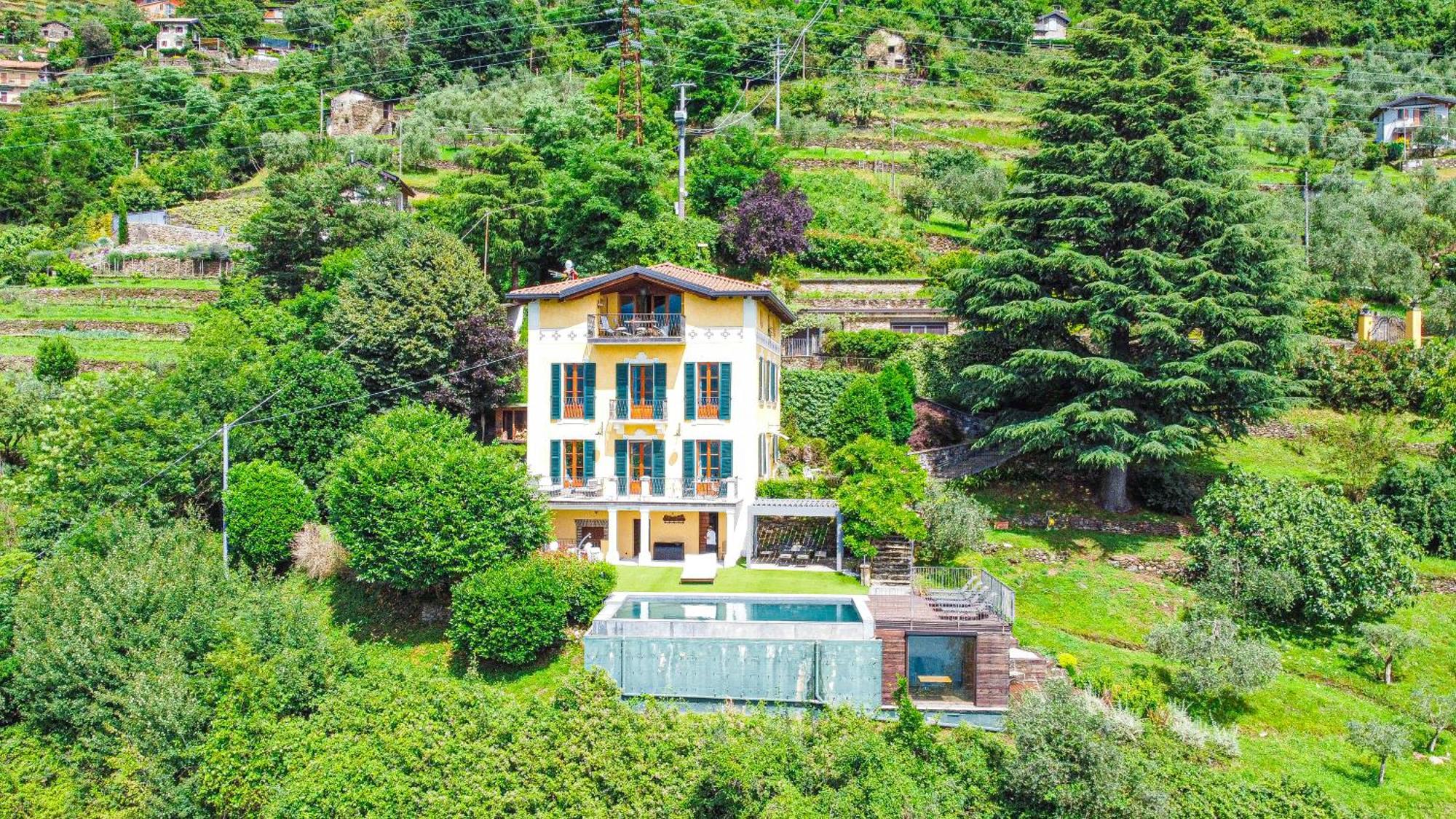 La Wally - 4 Bedroom Villa With Pool & Lake View Bellano Exterior foto